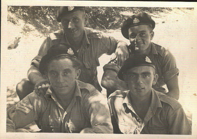 Group of four men in uniform