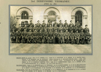 Officers of 2nd DY 1 April 1944